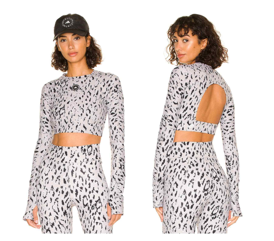 NWT adidas by Stella McCartney Printed Crop Top (XS)