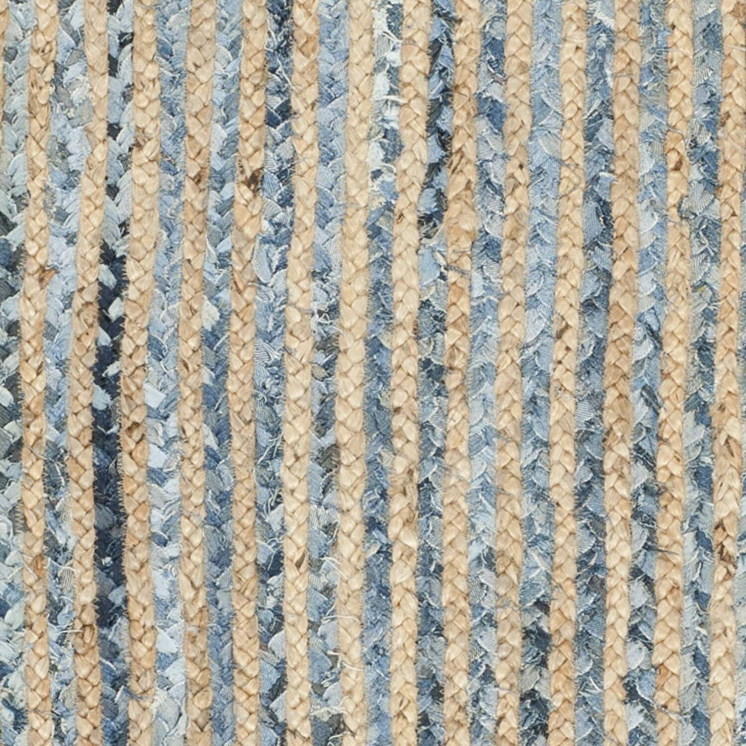Rug 100% Natural Denim Jute Handmade carpet modern rustic look area rugs