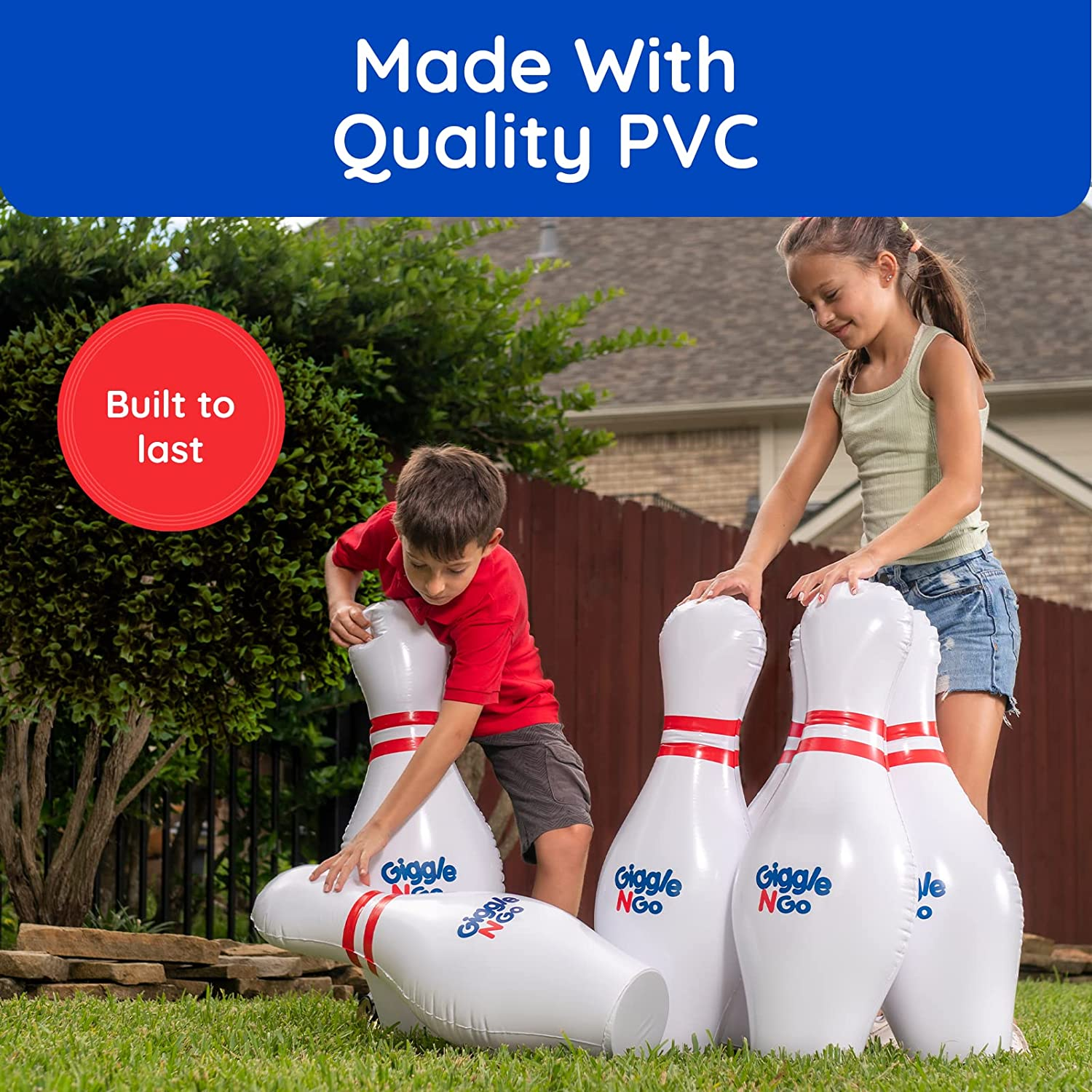 Bowling Set Indoor Games or Outdoor Games for Kids Hilariously Fun Yard Games