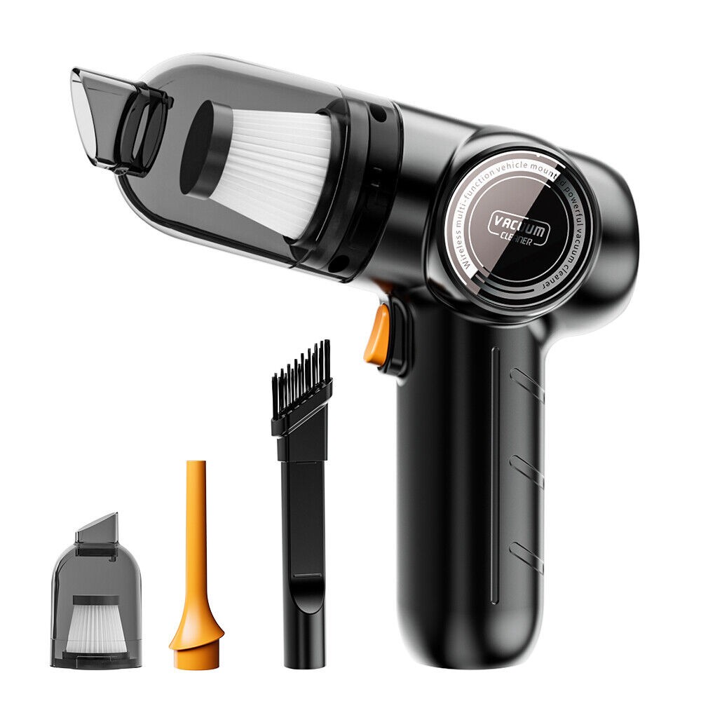 Car Vacuum Cleaner Handheld Cordless Hoover 120W Portable Auto Vacuuming Blowing