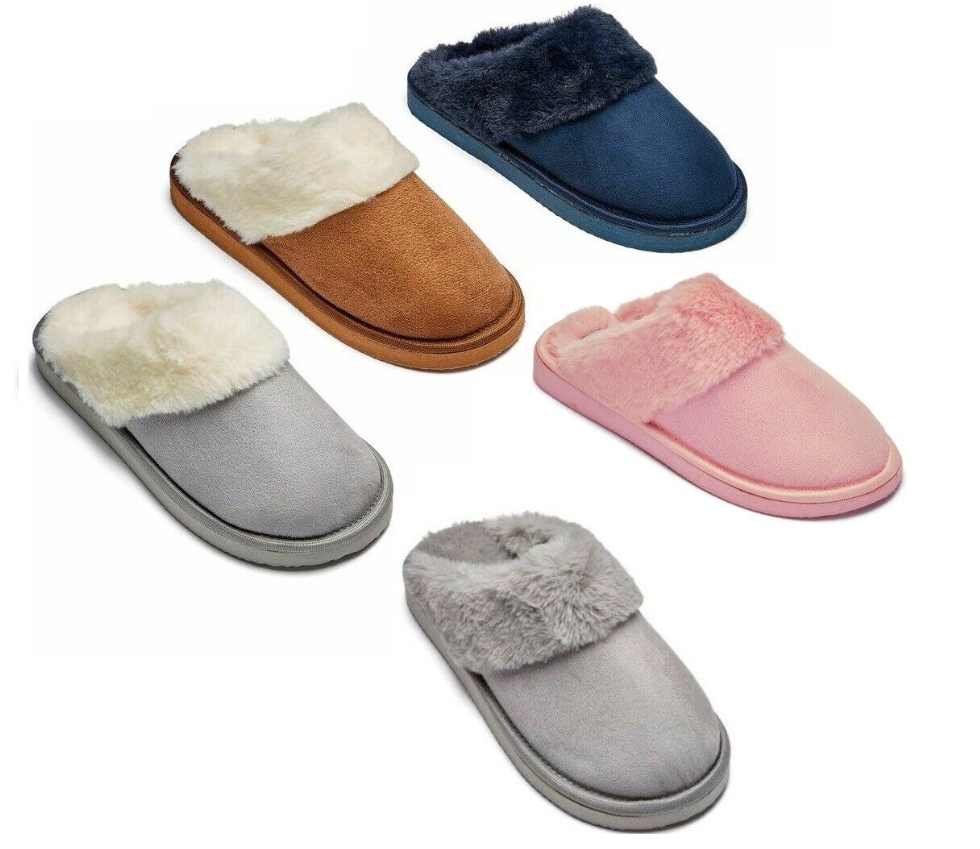 Ladies Mule Slippers Ladies Mules Slip On Slippers Sheepskin Slippers Hard Sole