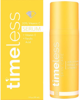 30Ml Timeless Skin Care 20% Vitamin C + E Ferulic Acid Serum Full Size Safe New