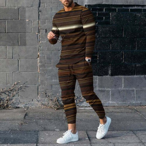 Men's Tracksuits 2 Piece Outfit Sweat Suit Casual Jogging Suits Athletic Set
