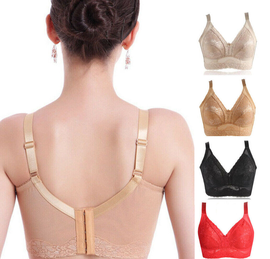 Wireless Plump Womens Bras Unpadded Brassiere Sexy Lingerie Breathable Underwear