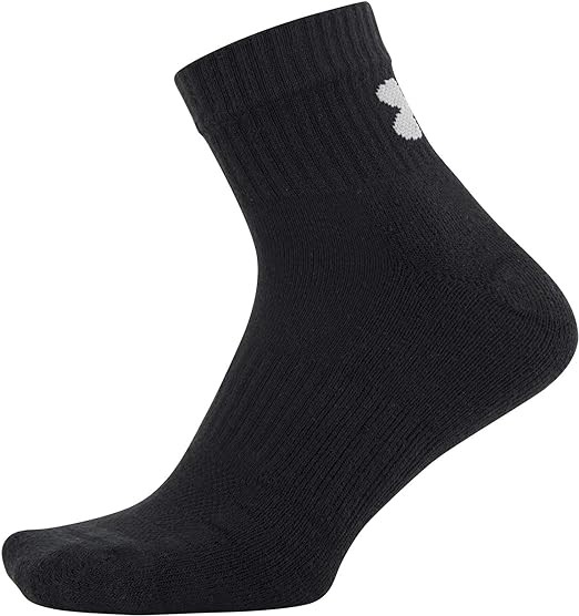Under Armour Training Cotton Quarter Socks, Multipairs