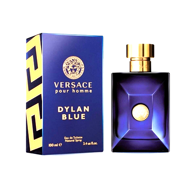 Versace Pour Homme Dylan Blue by Versace 3.4Oz EDT Cologne for Men New In Box