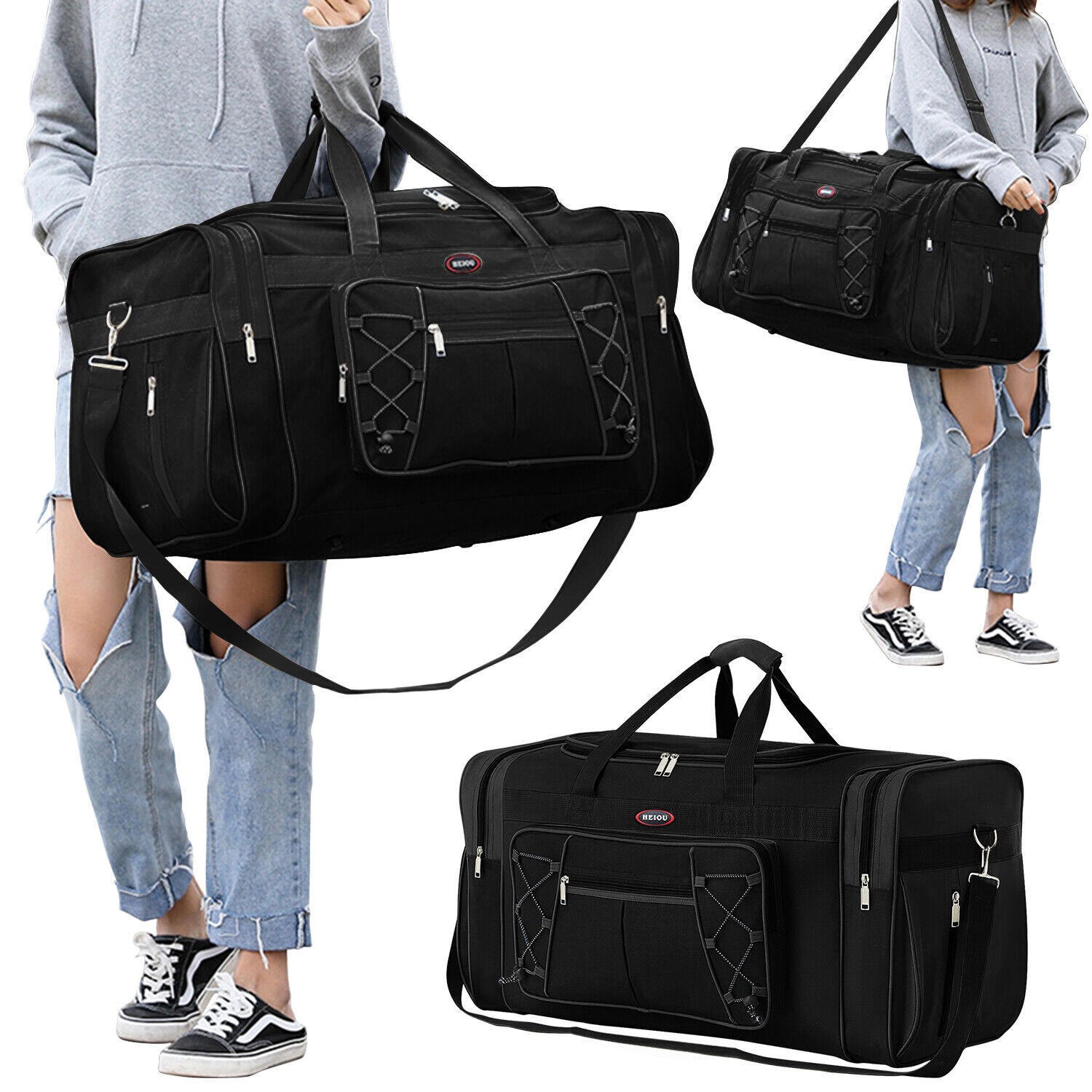 Extra Large Duffle Bag Lightweight, 72L Travel Duffle Bag Foldable for Men Women