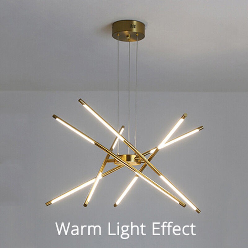 LED Pendant Light Kitchen Lamp Gold Chandelier Lighting Modern Ceiling Lights