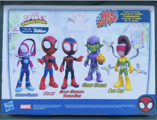 Marvel Spidey & His Amazing Friends Action Figures Superheroes + Villains