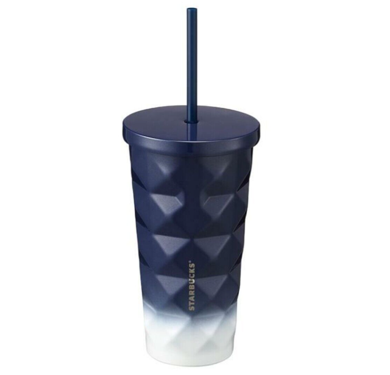 Starbucks Korea 2021 21 SS gradient blue coldcup 473ml limited