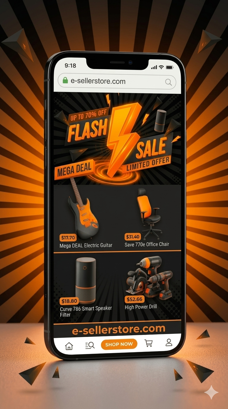 e-Seller Store promo